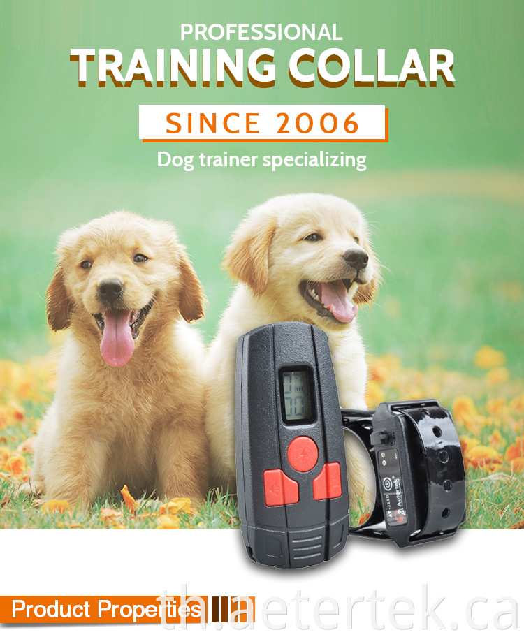 Aetertek Waterproof Remote Dog Training Collar